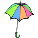 download Umbrella clipart image with 90 hue color