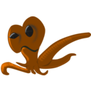 download Alien Octopus clipart image with 90 hue color