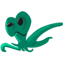 download Alien Octopus clipart image with 225 hue color