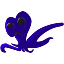 download Alien Octopus clipart image with 315 hue color
