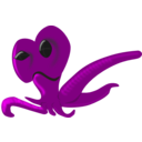 download Alien Octopus clipart image with 0 hue color
