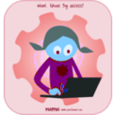 download Numu01 Laptop clipart image with 180 hue color