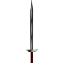 Red Handled Logsword