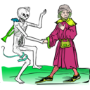 download Dance Macabre 7 clipart image with 45 hue color