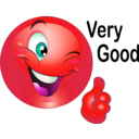 download Thumbs Up Smiley Emoticon clipart image with 315 hue color