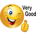 download Thumbs Up Smiley Emoticon clipart image with 0 hue color