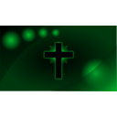 download Red Glowing Cross Wallpaper clipart image with 135 hue color