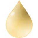 download Water Drop clipart image with 180 hue color