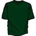 download Green T Shirt clipart image with 45 hue color