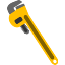 download Plumbers Wrench clipart image with 45 hue color