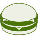 download Hamburger clipart image with 45 hue color