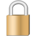 download Padlock clipart image with 0 hue color