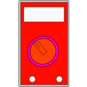 download Multimeter clipart image with 315 hue color