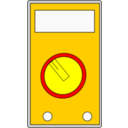 download Multimeter clipart image with 0 hue color