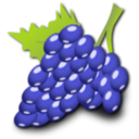 download Grapes clipart image with 315 hue color