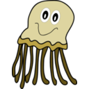 download Purple Jellyfish clipart image with 90 hue color