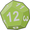 download Dice clipart image with 225 hue color