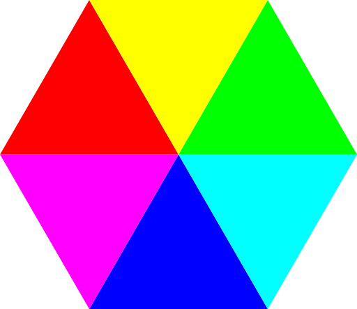 Hexagon 6 Color