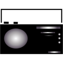 download Radio Icon clipart image with 90 hue color
