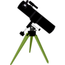 download Reflector Telescope clipart image with 45 hue color