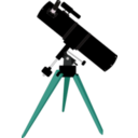 download Reflector Telescope clipart image with 135 hue color