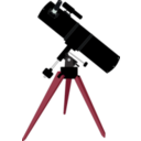 download Reflector Telescope clipart image with 315 hue color
