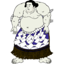 download Sumo Kunisada clipart image with 45 hue color