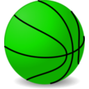 download Basketball clipart image with 90 hue color