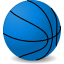download Basketball clipart image with 180 hue color