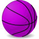 download Basketball clipart image with 270 hue color