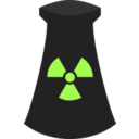 download Nuclear Power Plant Icon Symbol 3 clipart image with 45 hue color