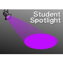 download Student Spotlight clipart image with 225 hue color