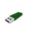 download Usb Flash Drive clipart image with 270 hue color