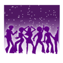 download Disco Dancers clipart image with 45 hue color