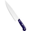 download Knife clipart image with 225 hue color