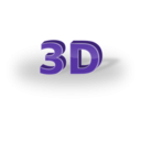 download 3d Text clipart image with 45 hue color