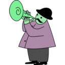 download Horner 1 clipart image with 90 hue color