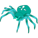 download Rodney The Spider clipart image with 135 hue color