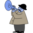 download Horner 1 clipart image with 180 hue color