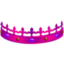 download Front Crown clipart image with 270 hue color