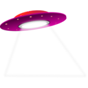 download Ufo clipart image with 315 hue color