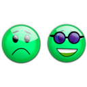 download Smiley 4 clipart image with 90 hue color