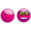 download Smiley 4 clipart image with 270 hue color