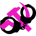 download Against Anti Communism clipart image with 315 hue color