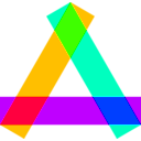 download Rgb Long Rectangles Triangle clipart image with 45 hue color