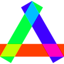 download Rgb Long Rectangles Triangle clipart image with 135 hue color