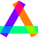 download Rgb Long Rectangles Triangle clipart image with 270 hue color