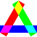 Rgb Long Rectangles Triangle