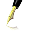 download Pen clipart image with 0 hue color