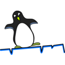 download Pimpa Penguin clipart image with 45 hue color